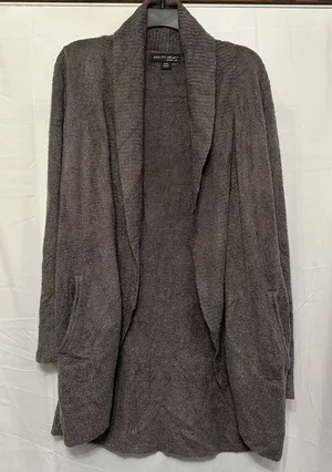 BAREFOOT DREAMS Size XS/Small Charcoal Gray Cozychic‎ Lite Cardigan Soft Pocket thumbnail 1