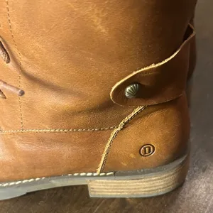 Dingo Derby Tall Riding Boots 6.5M Soft Leather Zip Lace Up Equestrian Western thumbnail 7