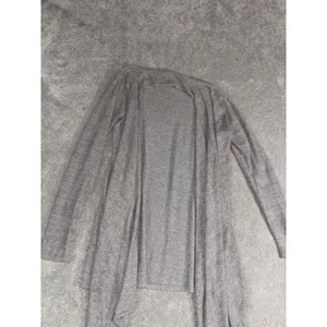 Barefoot Dreams CozyChic ultra lite open‎ waterfall cardigan size S/m thumbnail 2