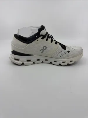 On Cloud X 4 sneakers in ivory and black colorway SZ 7.5 thumbnail 5
