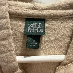 Wild Fable Cropped Hoodie Size Medium thumbnail 7