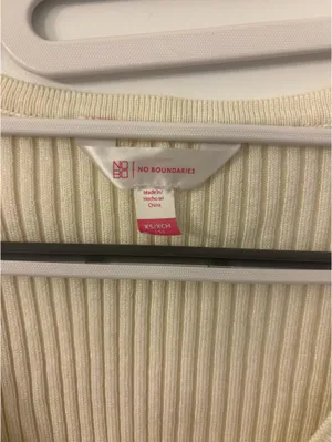 Cream Tie Top Tan Size XS thumbnail 3
