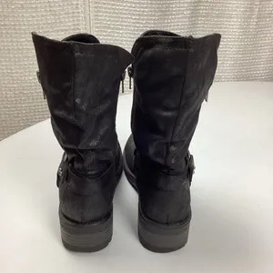 Carlos by Carlos Santana Seth Black Moto Boots Size 8.5 Women’s thumbnail 6