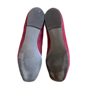 Tahari ‘Clementine’ Burgundy Suede Smoking Slipper Loafers, Size 7 thumbnail 7
