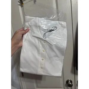 Lacoste Slim Fit Stretch Cotton Pique Polo White Minimalist Capsule Preppy 38 6 thumbnail 3