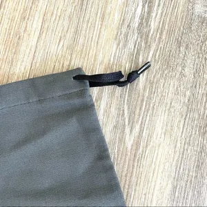 John Varvatos grey small drawstring dust bag thumbnail 2