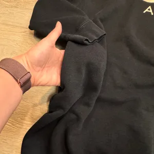Nike Air Hoodie‎ Black Rose Gold Logo Sweatshirt Pullover Womens Size Large L thumbnail 4