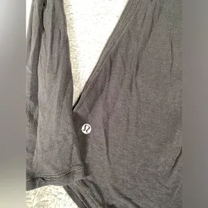 Lululemon athletica Dark Gray Long Sleeve Shirt thumbnail 9