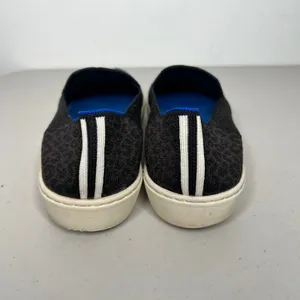 Rothy's Original Leopard Slip On Sneakers Size 9.5 thumbnail 2