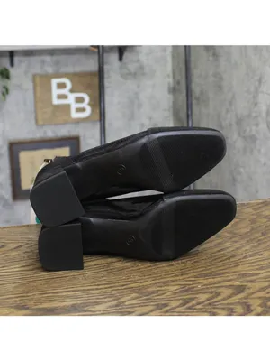 A New Day Womens Celaena Boots Mesh Block Heel 94568458 Black 8M thumbnail 5