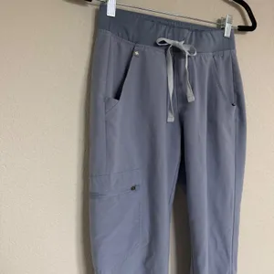 FIGS Zamora Jogger Scrub Pants Blue XXS Technical Collection Healthcare Uniform thumbnail 3
