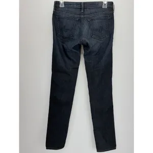 AG Adriano Goldschmied The Stilt Cigarette Leg Jeans Dark Wash Indigo 27 thumbnail 7