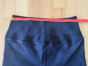 Alo Yoga Navy Seamless Ribbed Set thumbnail 4