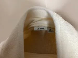 L.L.Bean Women's Cozy Sherpa Fleece Funnel Neck Pullover Sweatshirt thumbnail 2