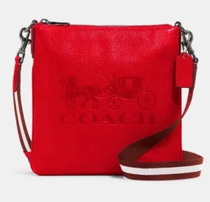 Coach 1897 Jes Slim Red Cross Body Bag thumbnail 1