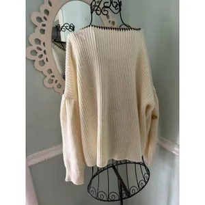 Entro Grannie‎ Square Boho Sweater M Oversize Crotchet thumbnail 6