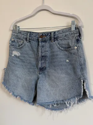 Free People Baggy Tomboy Shorts Size 26 thumbnail 4