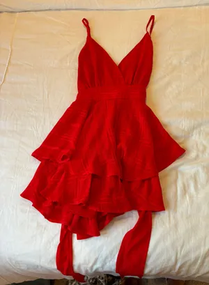 Red Romper thumbnail 3