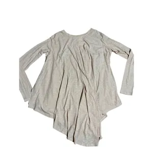 Free People Aria Trapeze Long Sleeve Top‎ XS Misty Mink Pink thumbnail 10