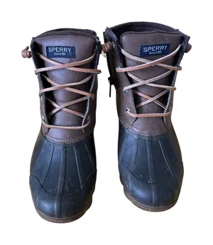 Sperry‎ duck boots women 8.5 brown thumbnail 1