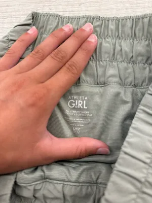 Athleta sea foam green shorts thumbnail 2