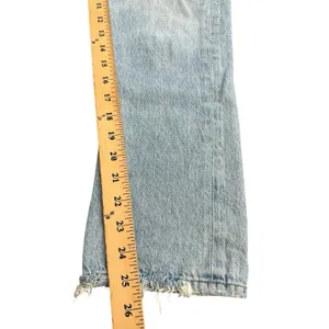 AGOLDE Jeans Women's Size 26 Button Fly High Rise 100%‎ Cotton Distressed #A5-8 thumbnail 6