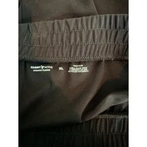 Old Navy Active Dynamic Fleece Wide Leg Pants High Rise Black Size XL Pockets thumbnail 3