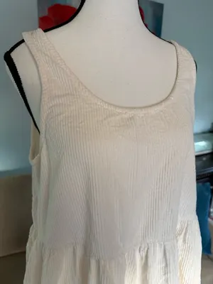 American Eagle AE Corduroy Babydoll Mini Dress w/ Pockets Medium - Sold out thumbnail 2