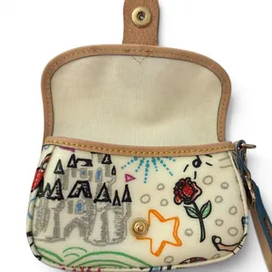 Dooney & Bourke Disney Sketch Princess Castle Wristlet Pouch thumbnail 5