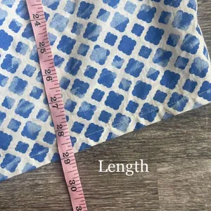 Matilda Jane‎ Smocked Geometric Flutter Sleeve Top Size XL Cotton Summer thumbnail 7