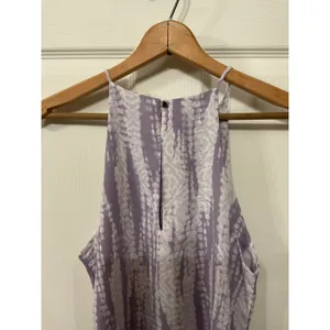 Tyche Lavender Tie Dye Racerback Shift Mini Dress | Boho Resort Vacation, S thumbnail 8