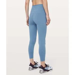 Lululemon Athletica In Movement 7/8 Tight Leggings Everlux 25" Utility Blue 8 thumbnail 3