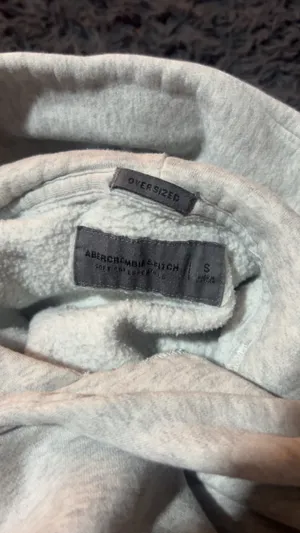 Sweatshirt Abercrombie Grey Oversized thumbnail 2