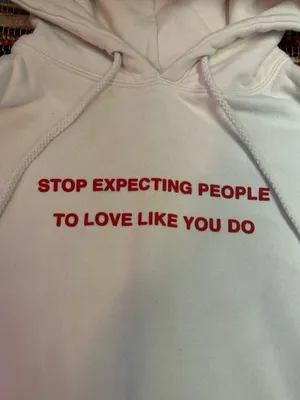 We're Not Really Strangers White Hoodie thumbnail 2