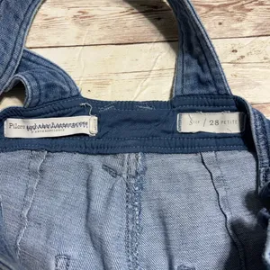 Pistola Denim Overalls Women's Size 28 Petite Medium Wash Bibs Anthropologie thumbnail 5