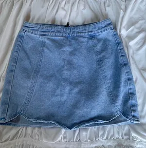 Kendall + Kylie Denim Zipper Skirt thumbnail 1
