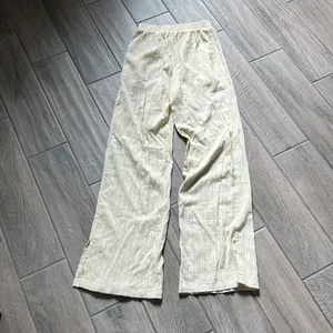 Women's Cream Pants Yellow thumbnail 4