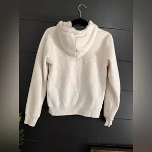BRANDY MELVILLE John Galt Gray Full Zip Hoodie Sweatshirt Women’s One Size EUC thumbnail 3