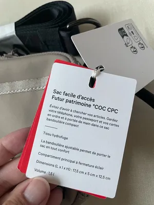Lululemon Team Canada Future Legacy Easy Access Bag 1.5L COC CPC Logo thumbnail 13
