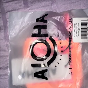 Aloha Collection Tiny Tripper Appliqué Taffy Mini Tote Orange thumbnail 2