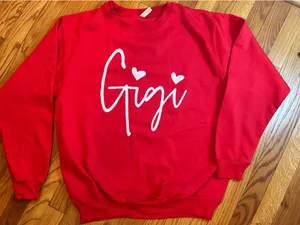 Red Gigi sweatshirt large thumbnail 1