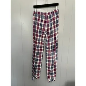 Victoria's Secret Gray Top Purple Plaid Pants Loungewear Pajama Set S Long thumbnail 9