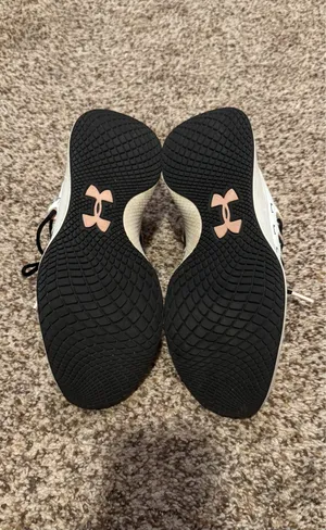 White Under Armour Athletic Shoes thumbnail 8