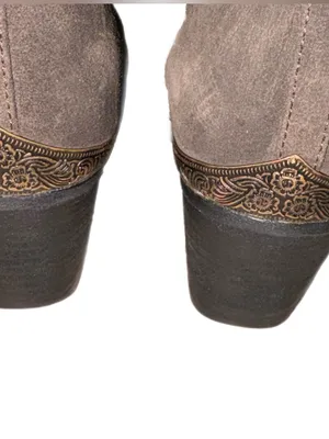 Jeffery Campbell Cromwell Distressed Western Bootie Size 7.5 thumbnail 5
