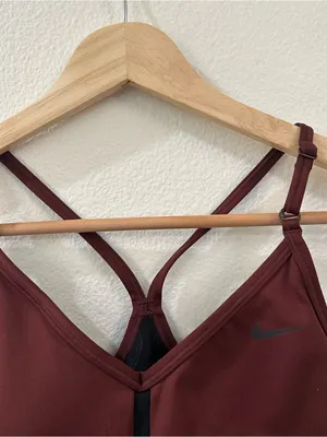 Nike Dri-FIT Women's Indy Mesh Inset Padded Sports Bra Size Small‎ thumbnail 3