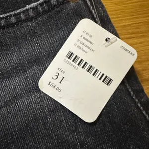 NWT Free People denim mini skirt womens 31 Bailey maverick black thumbnail 5
