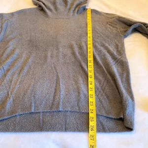 Barefoot Dreams CozyChic Lite Knit Cowl Neck Long Sleeve Top Size Large thumbnail 5