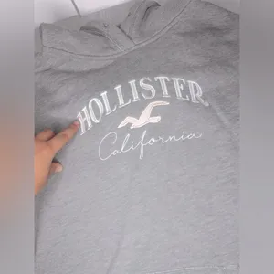 HOLLISTER Y2K Women’s Long Sleeve Embroidered Hoodie thumbnail 5