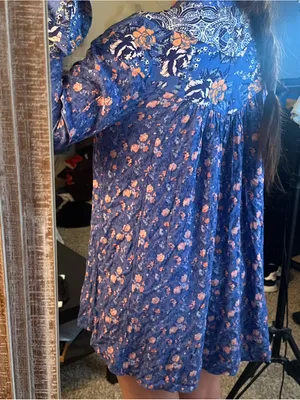 Free People Wildflower Fields‎ Henley Tunic thumbnail 3