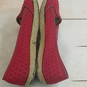 Vans KVD JUTE slip on flat shoes loafers sz 10 thumbnail 7